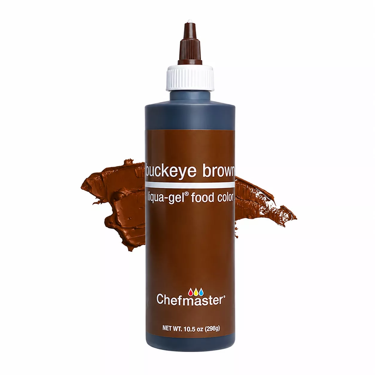 chefmaster-buckeye-brown-gel-food-color-10-5-oz Chefmaster - Buckeye Brown Gel Food Color - 10.5 oz