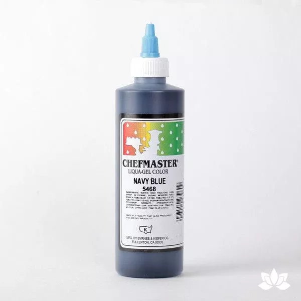 chefmaster-liqua-gel-color-10-5-oz-navy-blue ChefMaster Liqua-Gel Color 10.5 oz - Navy Blue