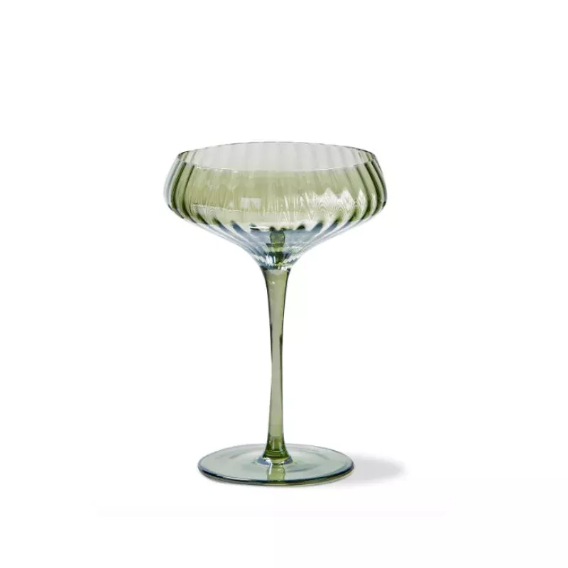 chelsea-iridscent-optic-coupe-glass Chelsea Iridscent Optic Coupe Glass