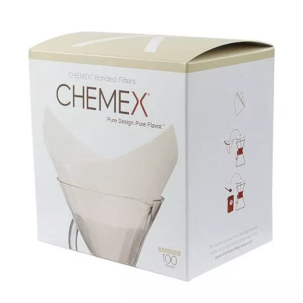 chemex-6-cup-square-filters-100pk-oxygen-bleached Chemex 6 Cup Square Filters, 100PK- Oxygen Bleached