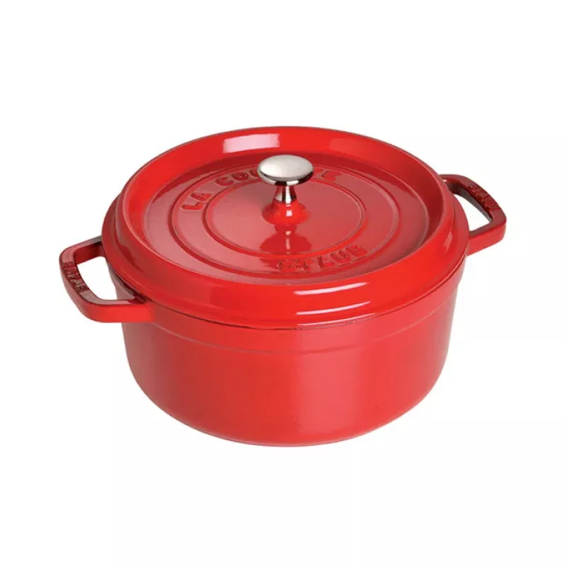 cherry-7-qt-round-cocotte Cherry 7 qt Round Cocotte