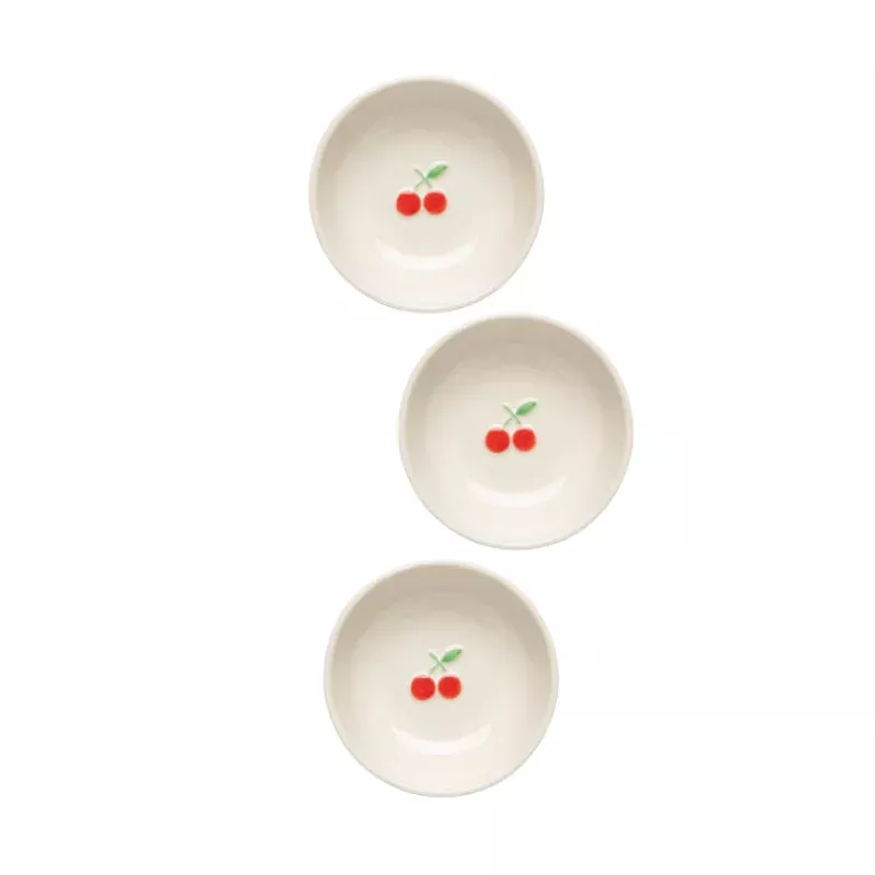 cherry-embossed-pinch-bowl-3 Cherry Embossed Pinch Bowl 3″