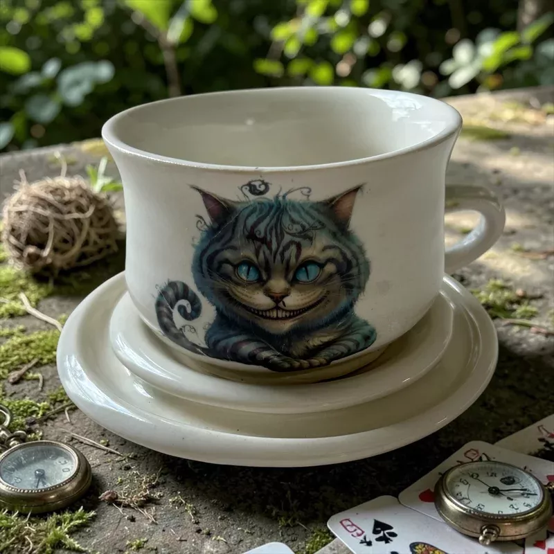 cheshire-cat-tea-cup-1-with-matching-saucer Cheshire Cat Tea Cup #1 with Matching Saucer