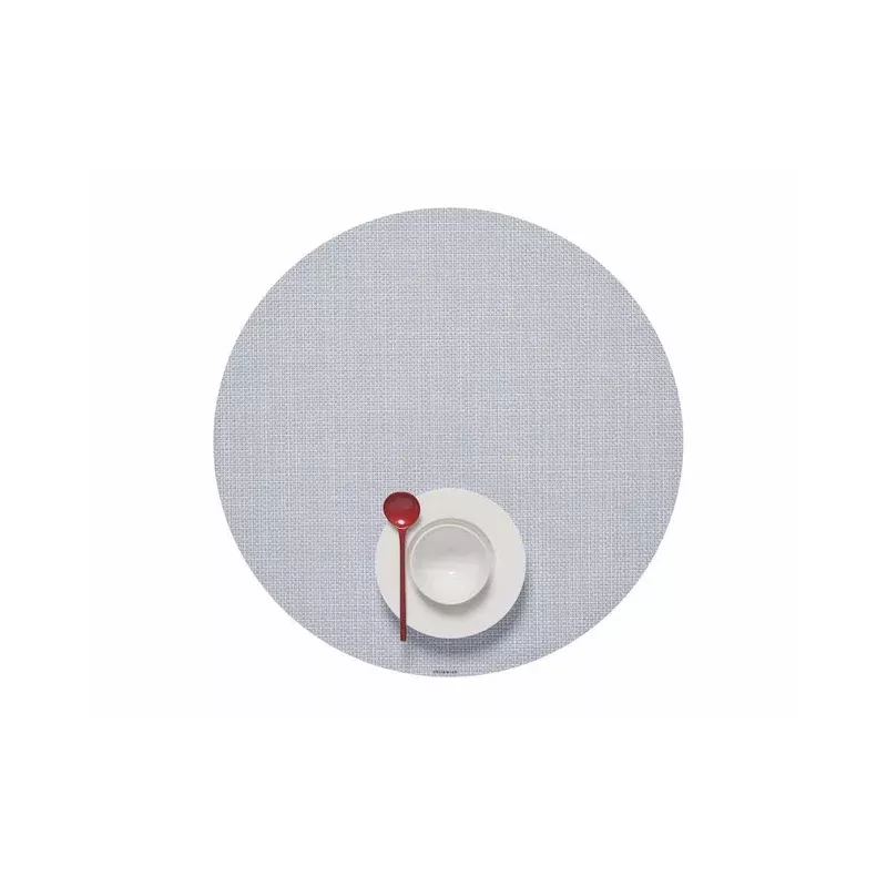 Chilewich | Mini Basketweave Round Placemats – Sky