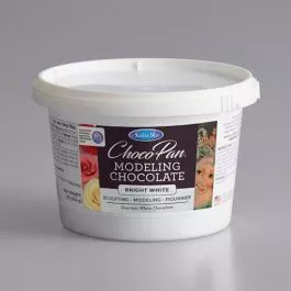 chocopan-bright-white-modeling-chocolate-1-lb Chocopan Bright White Modeling Chocolate 1 LB