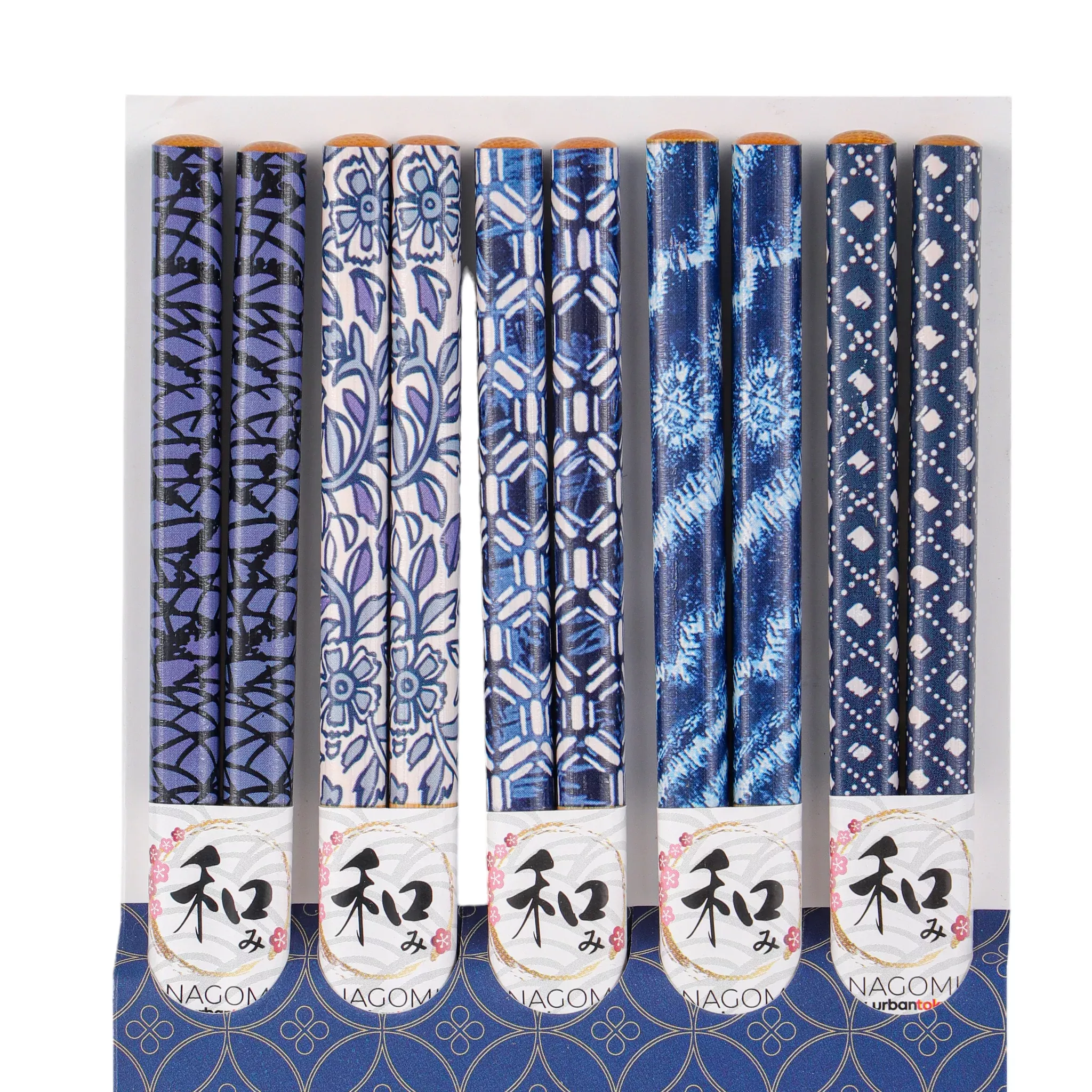 CHOPSTICK SET INIDIGO 5PC