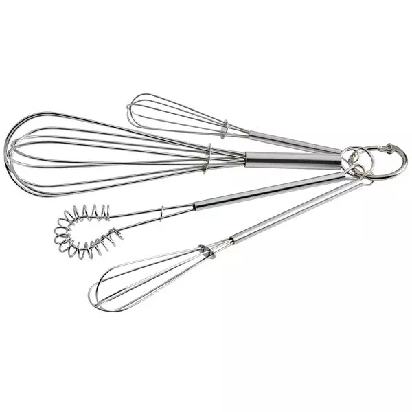 chrome-mini-whip-whisk-set-4-piece Chrome Mini Whip / Whisk Set 4 Piece