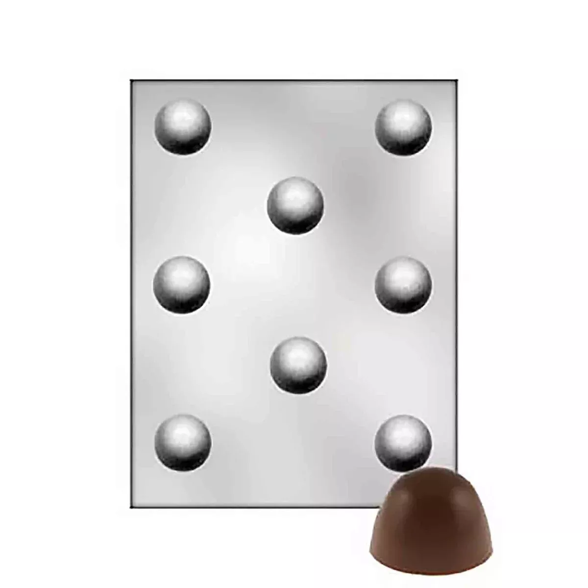 ck-products-plain-bon-bon-chocolate-mold CK Products Plain Bon Bon Chocolate Mold
