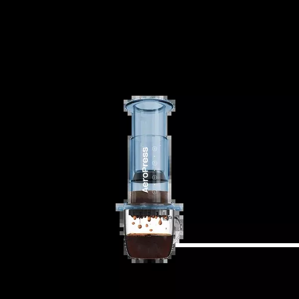 clear-blue-aeropress Clear Blue - AeroPress