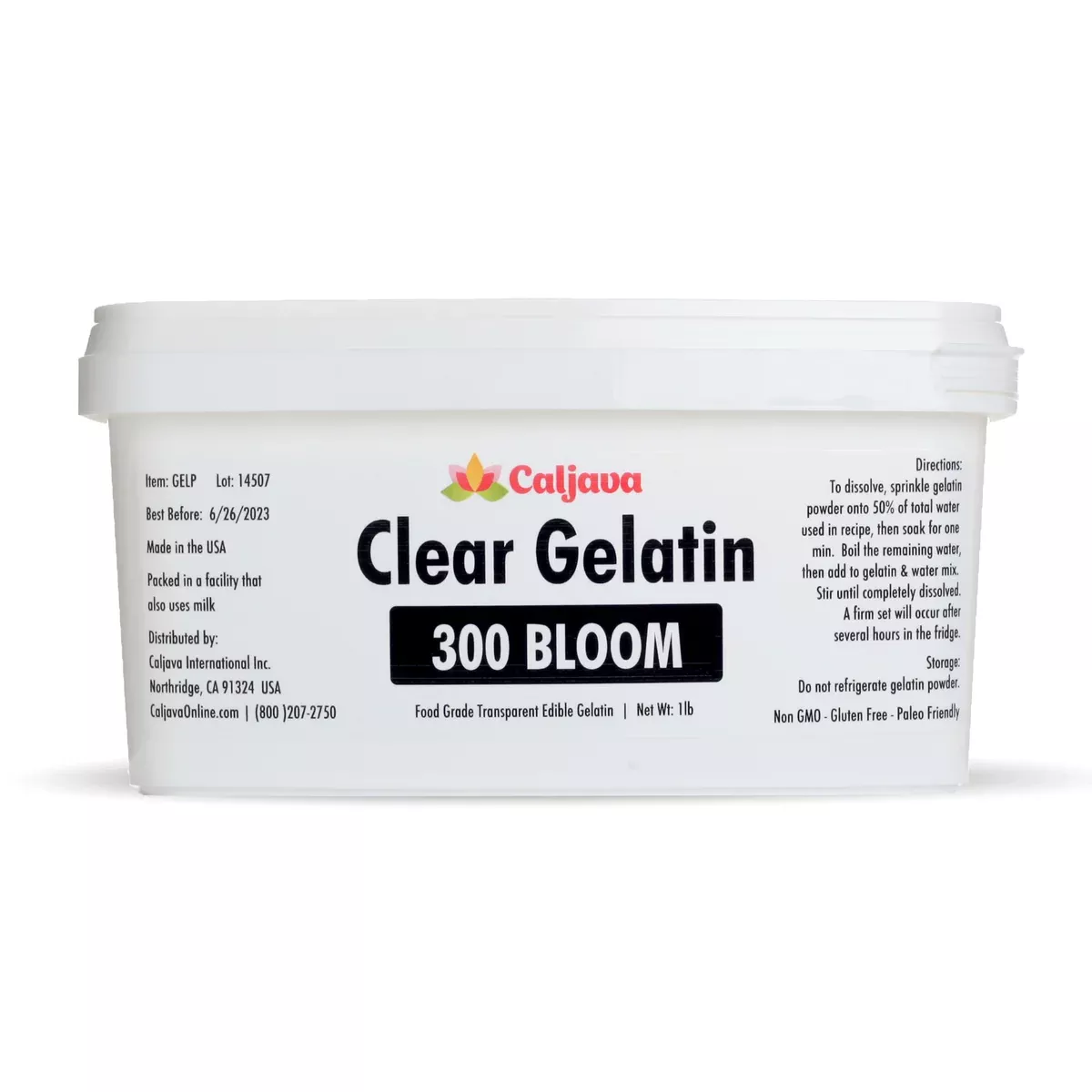 Clear Gelatin - 300 Bloom