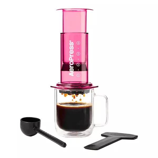 clear-pink-aeropress Clear Pink AeroPress