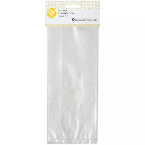 Clear Treat Bags, 50-Count
