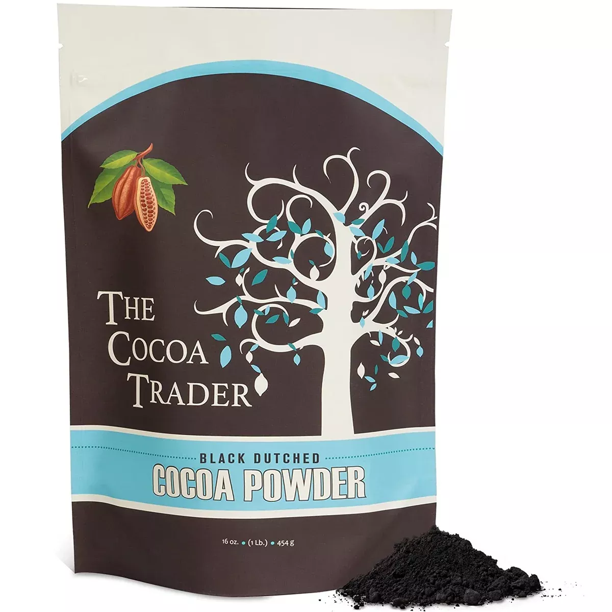 cocoa-trader-black-cocoa-powder-baking-1lb-making-black-icing The Cocoa Trader - Black Cocoa Powder for Baking (1lb) and making black icing
