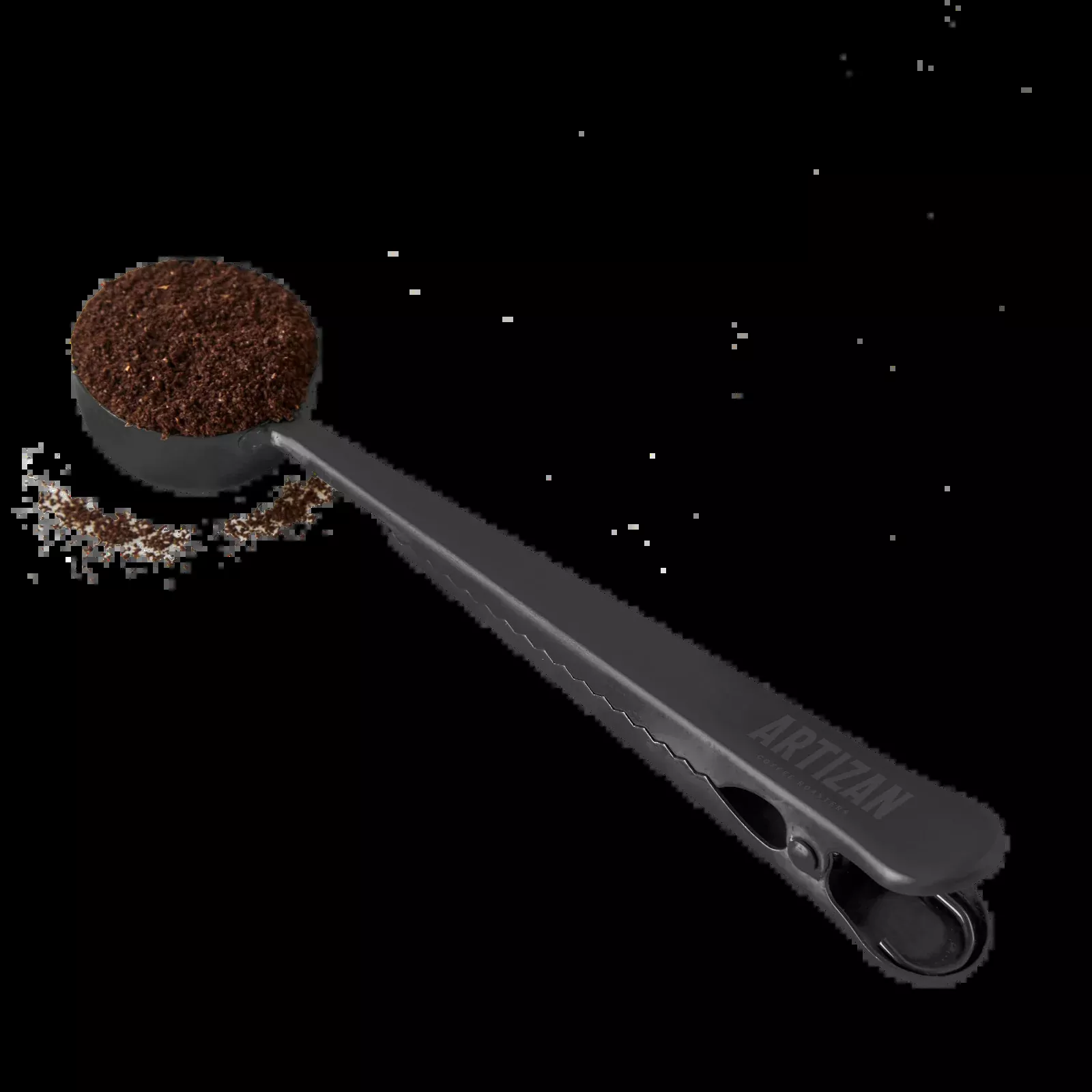 coffee-scoop-with-bag-clip Coffee Scoop with Bag Clip