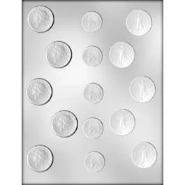 coins-chocolate-mold Coins Chocolate Mold