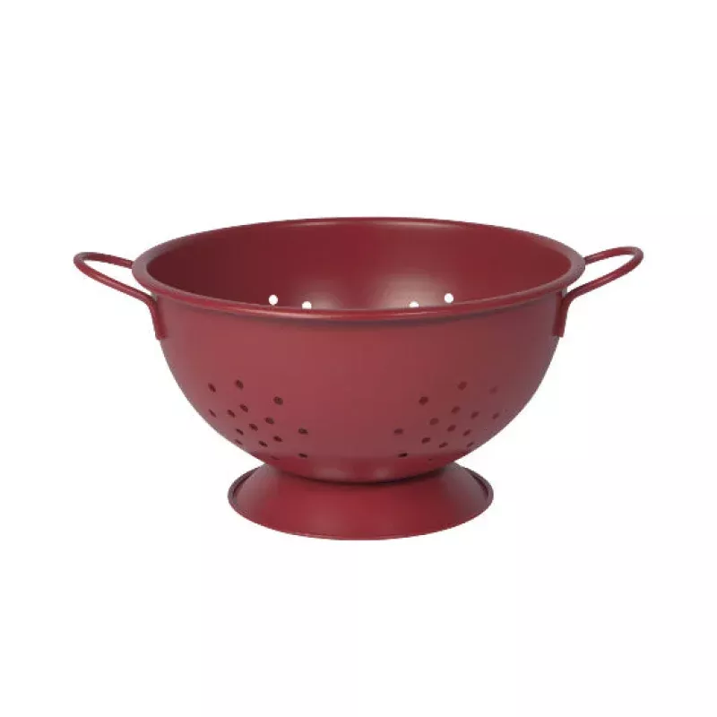 colander-lg-matte-carmine Colander Lg Matte Carmine