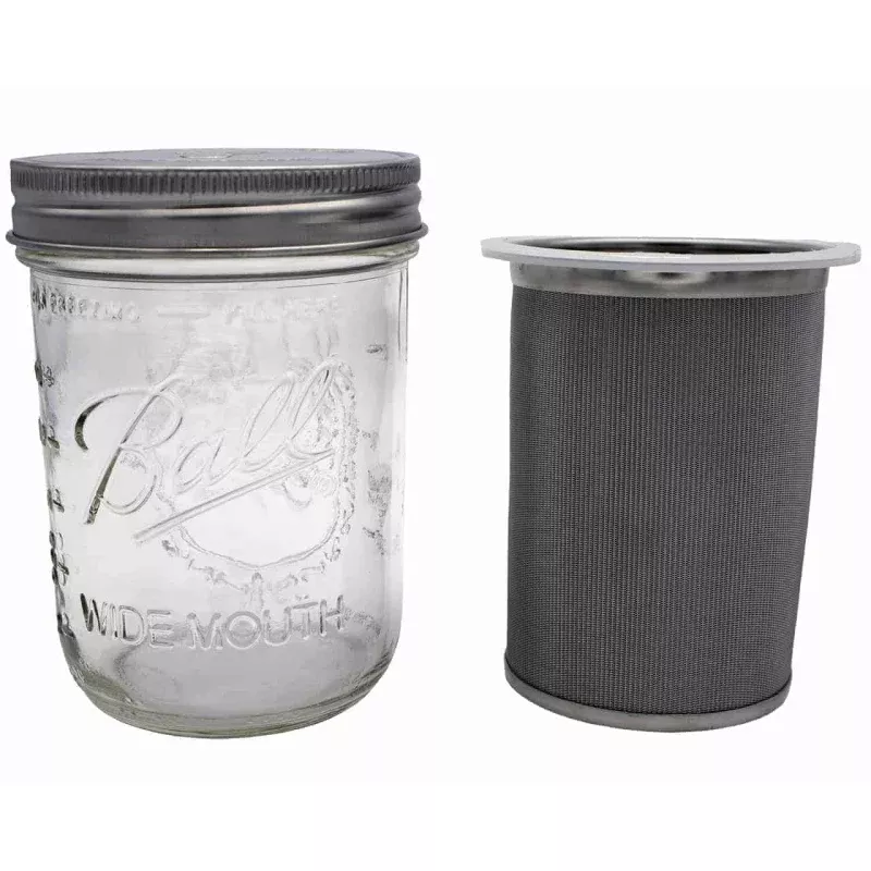 cold-brew-coffee-tea-maker-stainless-steel-filter-with-mason-jar-32-oz Cold Brew Coffee and Tea Maker Stainless Steel Filter with Mason Jar (32 oz)