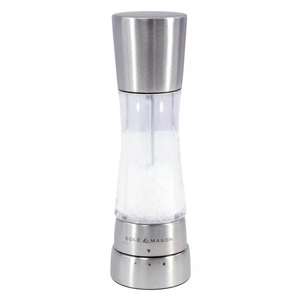 cole-mason-derwent-salt-mill-stainless-steel Cole & Mason Derwent Salt Mill: Stainless Steel