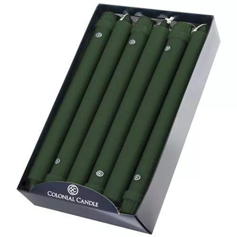 colonial-candle-classic-taper-10in-evergreen Colonial Candle Classic Taper 10in – Evergreen