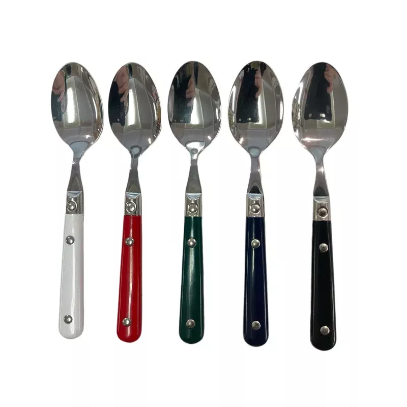 COLORED HANDLE TEASPOON