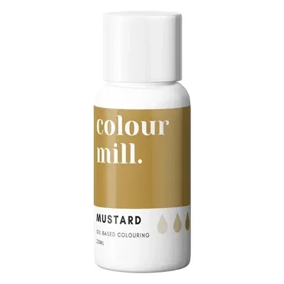 colour-mill-oil-based-colouring-mustard-20-ml Colour Mill Oil Based Colouring - Mustard - 20 ml