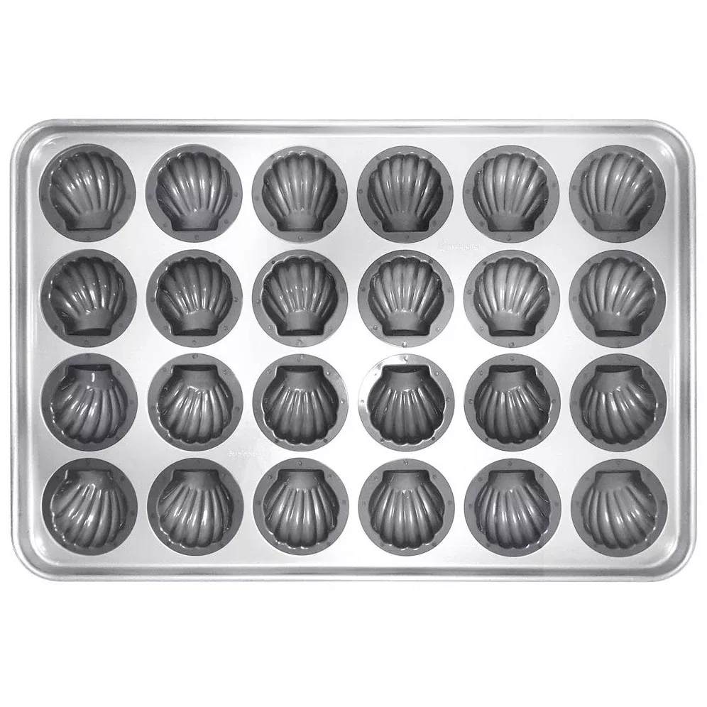 commercial-silpap-silicone-coated-scallop-madelein-pan-24 Commercial Silpap Silicone Coated Scallop Madelein Pan -24