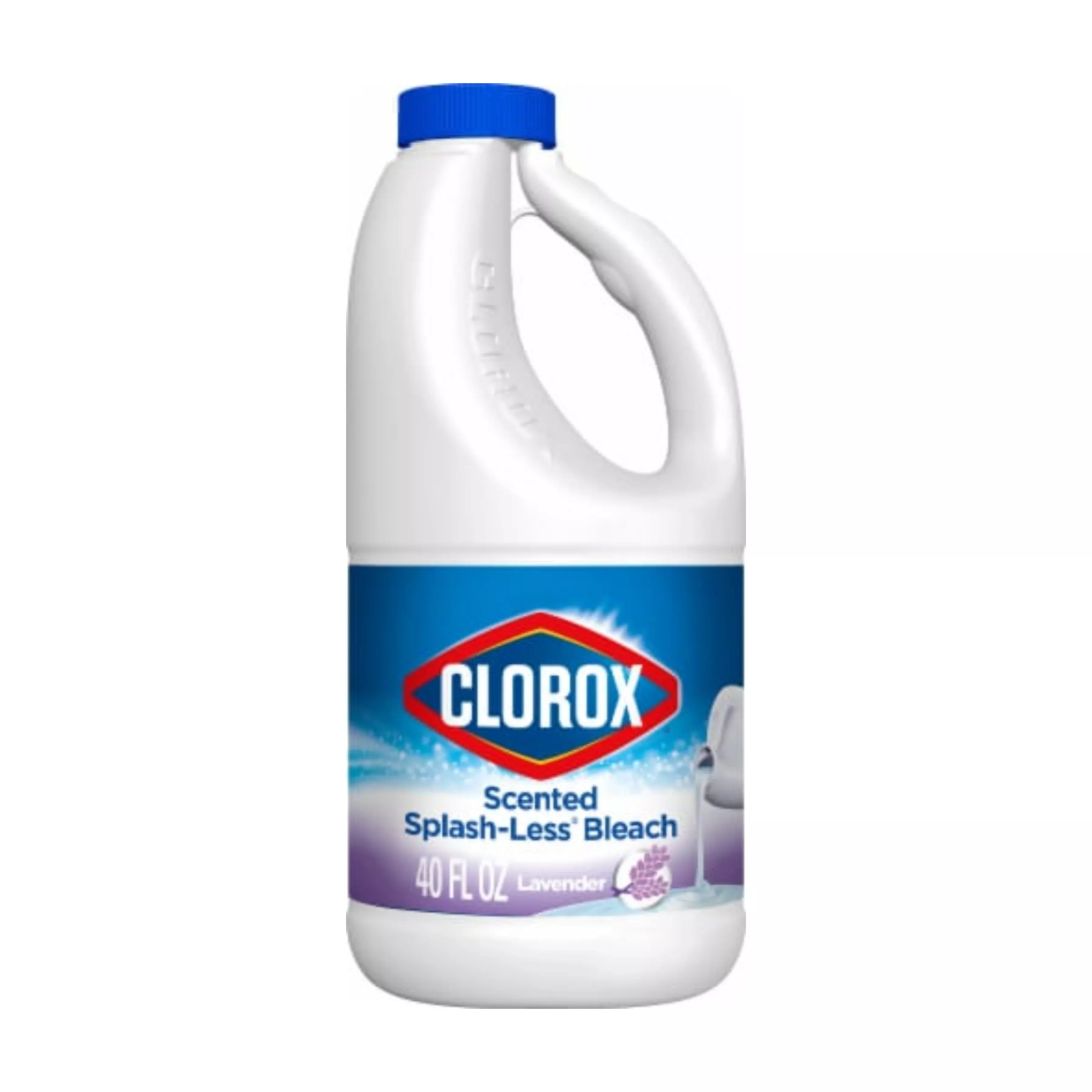 Concentrated Bleach, Splash-less, Lavender, 40oz - Case of 6