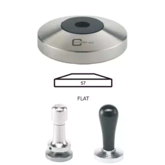 concept-art-coffee-tamper-base-57mm-stainless-flat-concept-art Concept Art Coffee Tamper Base 57mm Stainless Flat - Concept-Art