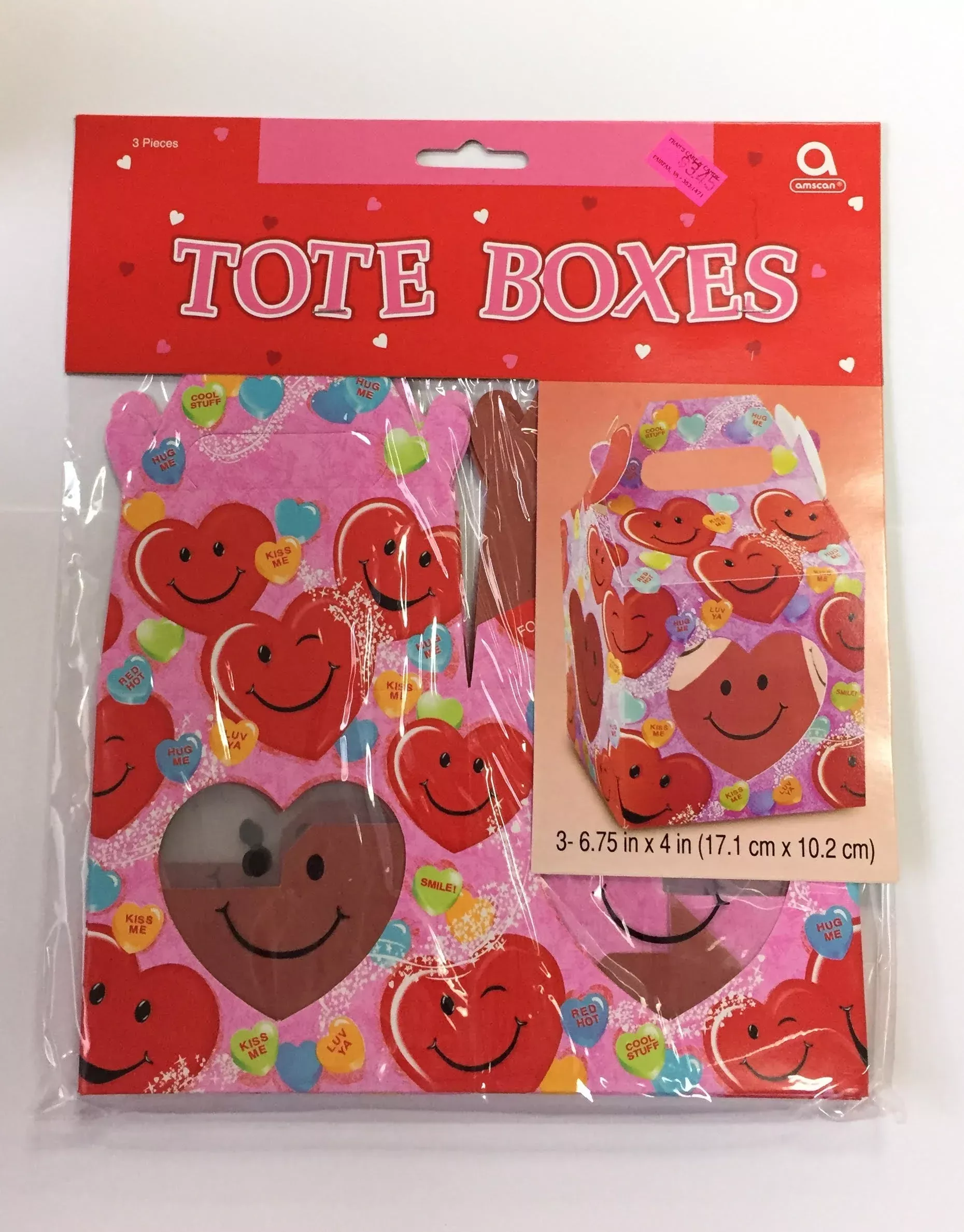 Conversation Hearts Tote - 3 Boxes
