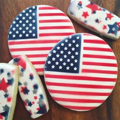 cookie-countess-2-piece-american-flag-stencil Cookie Countess 2 Piece American Flag Stencil