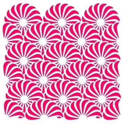 cookie-countess-art-deco-fans-stencil Cookie Countess Art Deco Fans Stencil