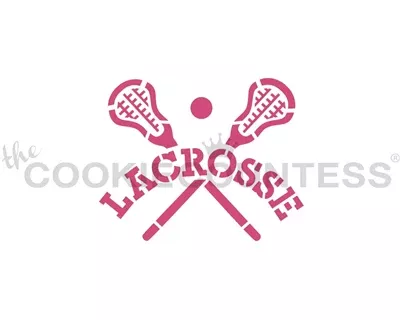 cookie-countess-lacrosse-stencil Cookie Countess Lacrosse Stencil
