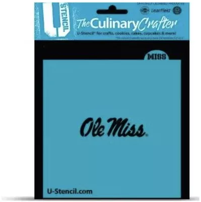 Cookie Countess Ole Miss Stencil