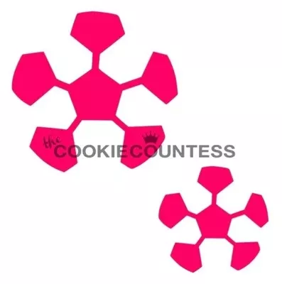 Cookie Countess Soccer Balls 2 Sizes Stencil