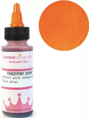 cookie-countess-tangerine-dream-airbrush-color-2-oz Cookie Countess Tangerine Dream Airbrush Color - 2 oz