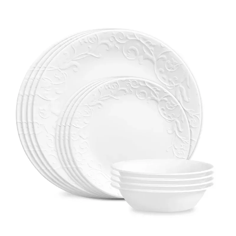 corelle-bella-faenza-12-piece-dinnerware-set-service-4 Corelle Bella Faenza 12-piece Dinnerware Set Service for 4