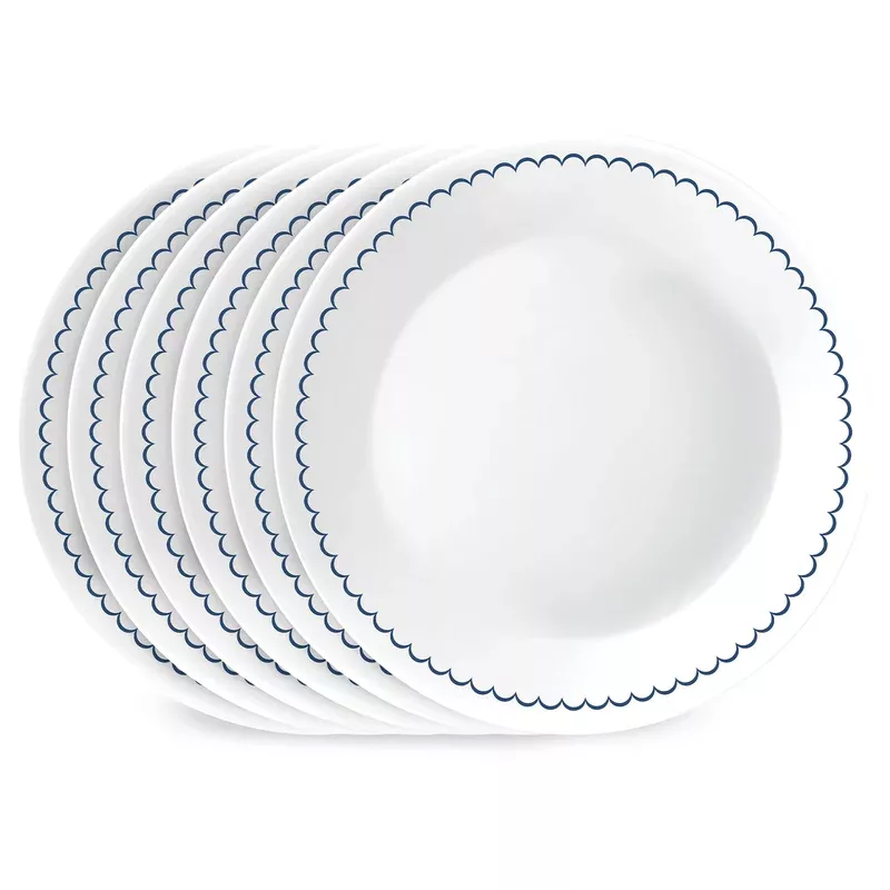 corelle-caspian-lace-8-5-lunch-plate-6-pack Corelle Caspian Lace 8.5″ Lunch Plate 6 pack