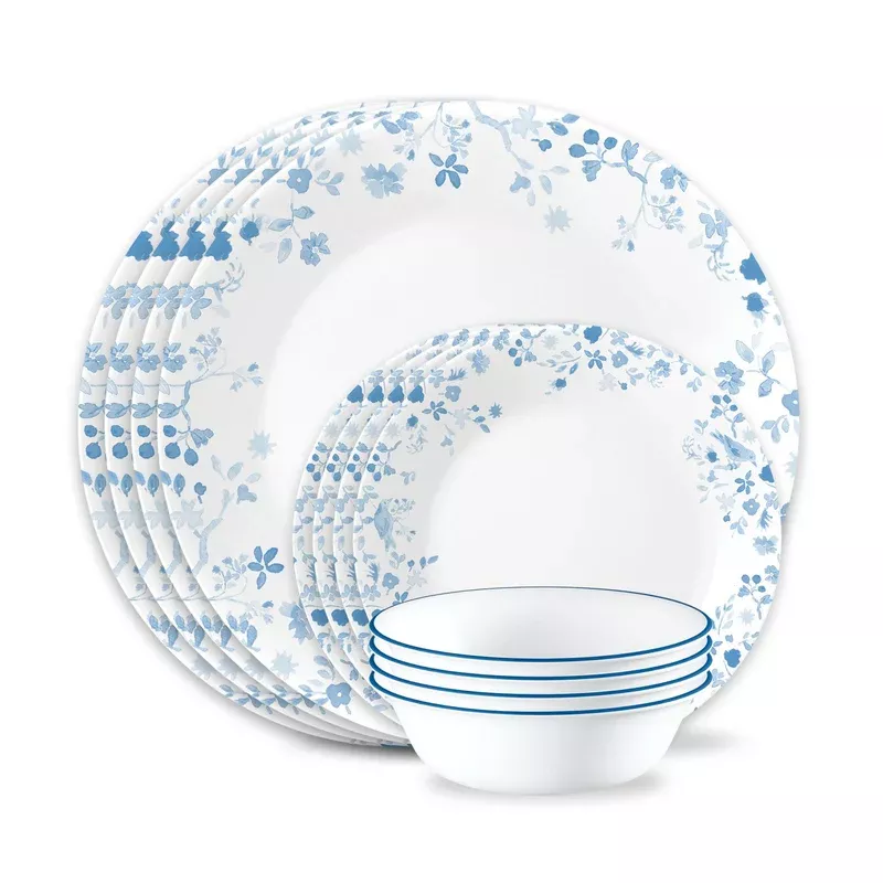 corelle-garden-song-12-piece-dinnerware-set-service-4 Corelle Garden Song 12-piece Dinnerware Set Service for 4