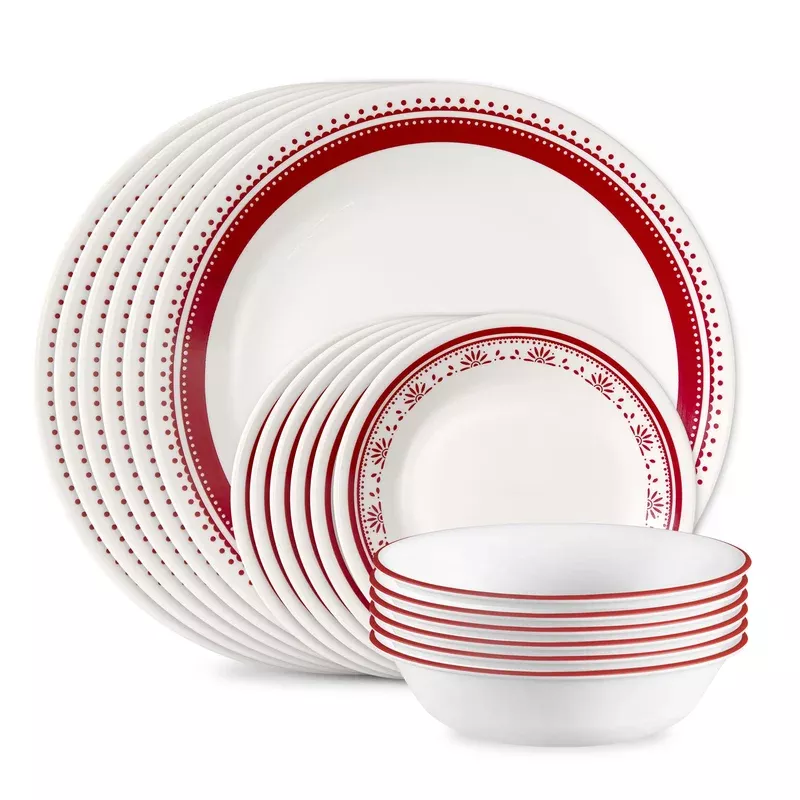 corelle-sadie-18-piece-dinnerware-set-service-6 Corelle Sadie 18-piece Dinnerware Set Service for 6