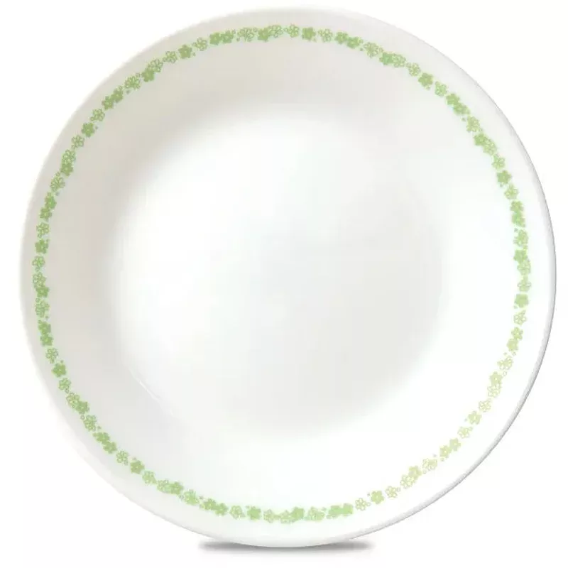 Corelle Spring Blossom Green 6.75″ Appetizer Plate