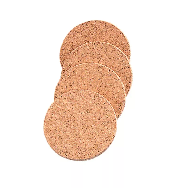 CORK COASTERS SET OF 4