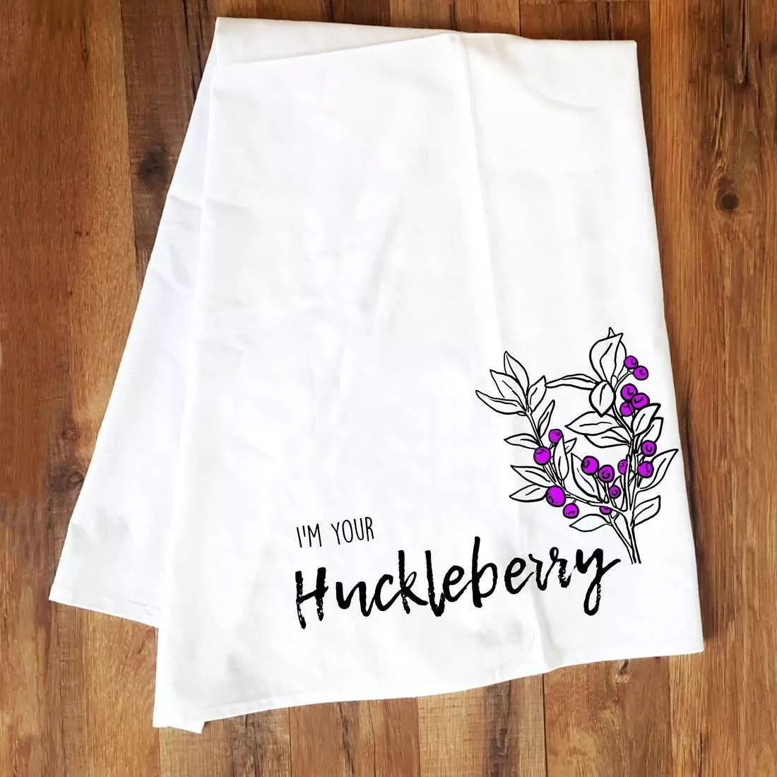 corvidae-tea-towel-i-m-your-huckleberry Corvidae Tea Towel: I'm Your Huckleberry