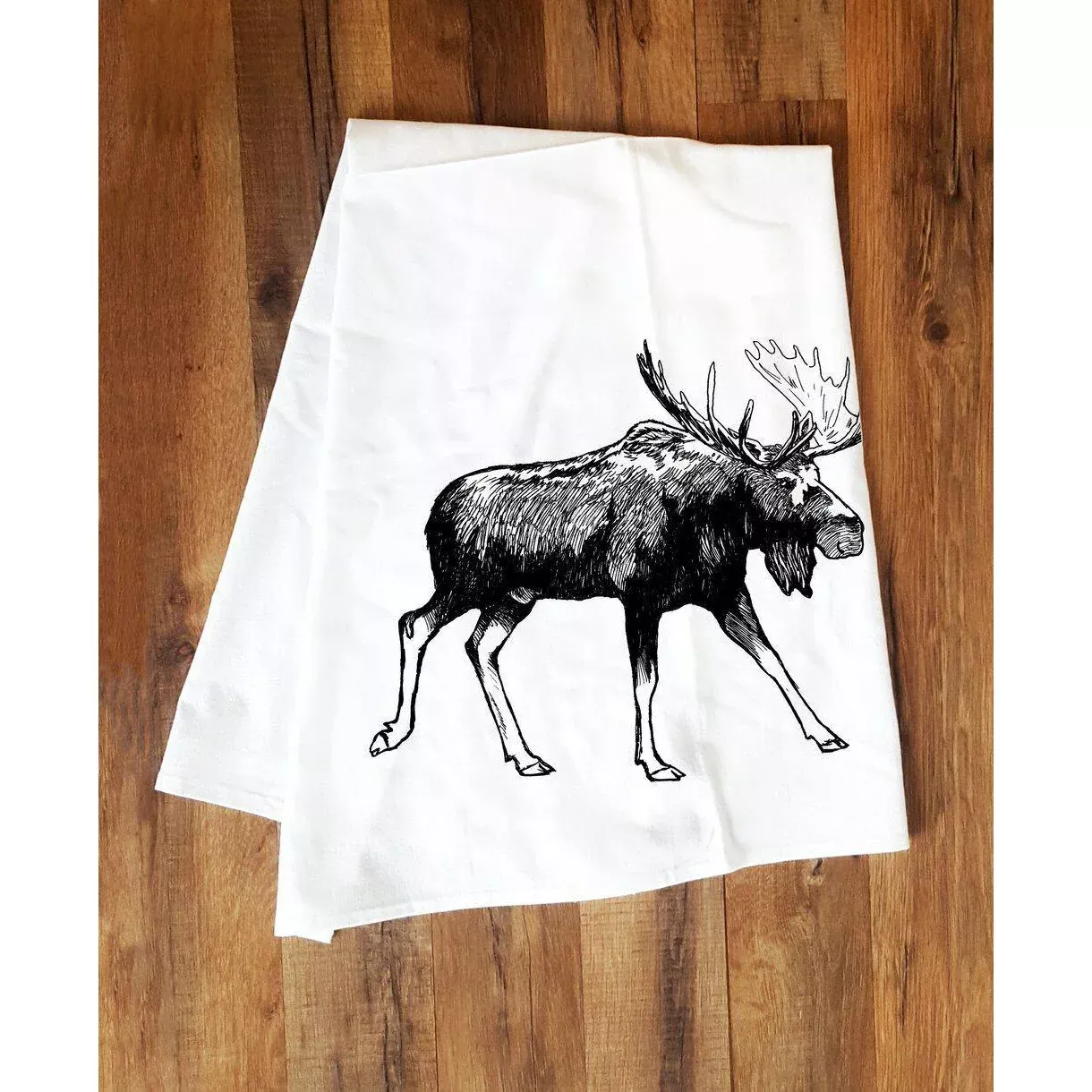 corvidae-tea-towel-moose Corvidae Tea Towel: Moose