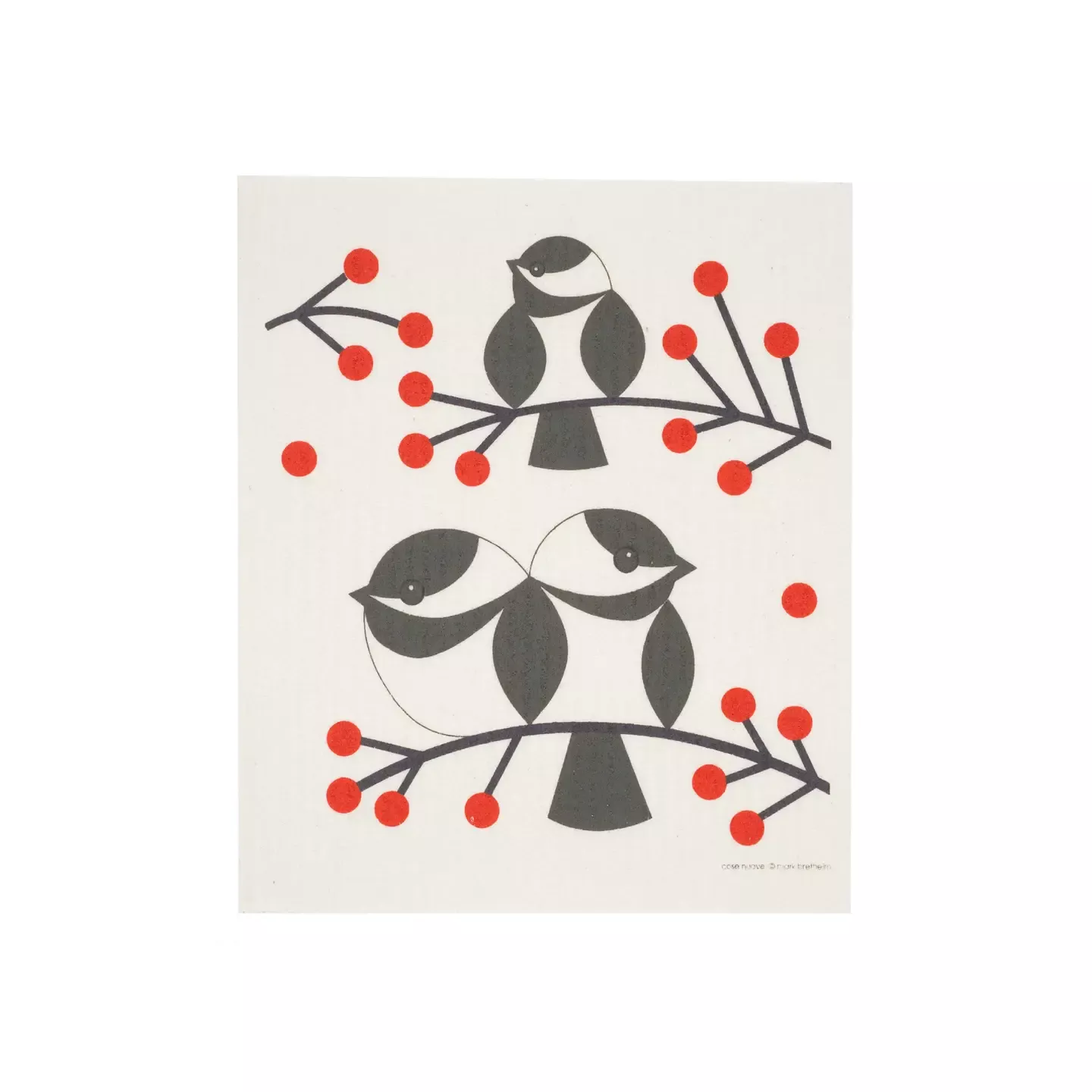 cose-nuove-swedish-dishcloth-chickadee Cose Nuove Swedish Dishcloth: Chickadee