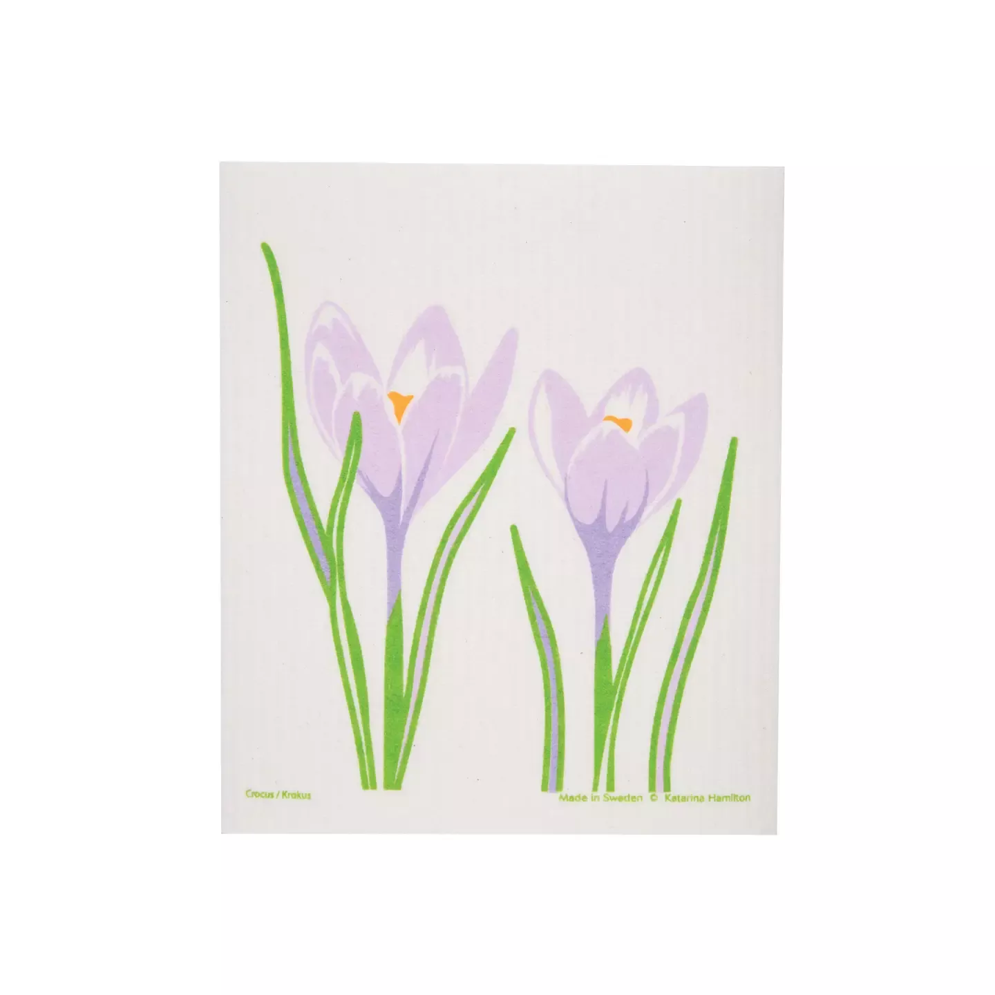 cose-nuove-swedish-dishcloth-kh-crocus Cose Nuove Swedish Dishcloth: KH Crocus