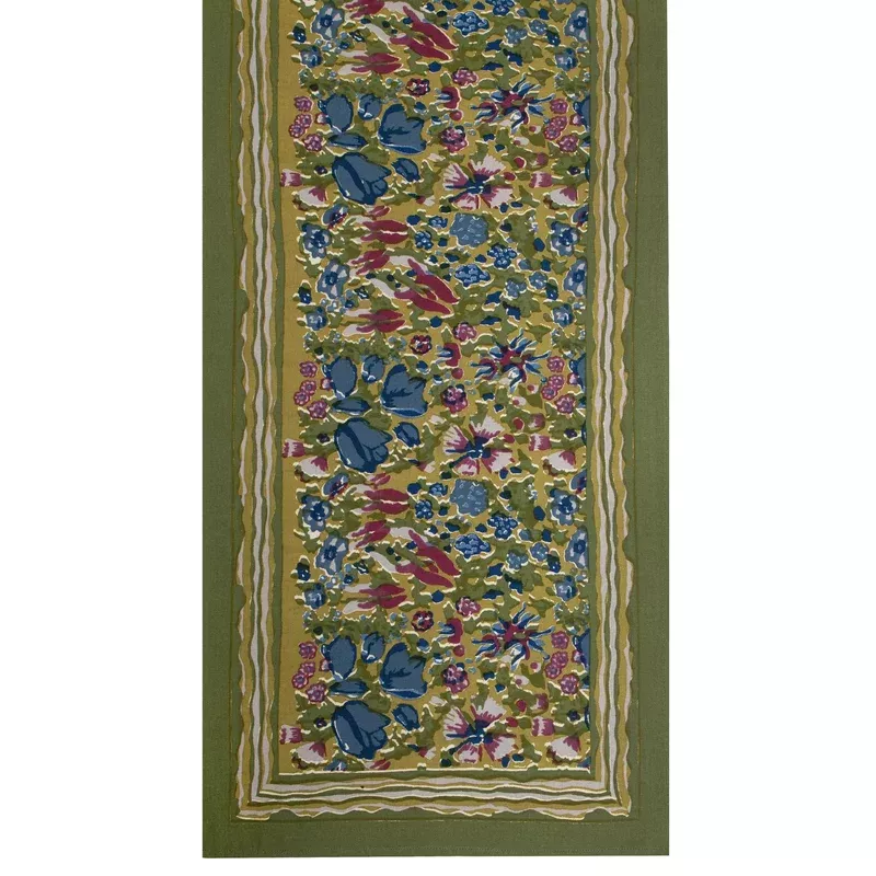 couleur-nature-jardin-blue-vert-table-runner-16-x-72 Couleur Nature Jardin Blue & Vert | Table Runner 16″ x 72″