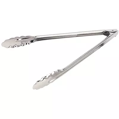 crestware-12-stainless-steel-tong Crestware 12" Stainless Steel Tong
