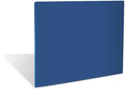 Crestware 15" x 20" x 1/2" Blue Polycut Board