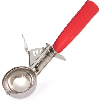 crestware-24-red-handle-stainless-steel-disher Crestware #24 (Red Handle) Stainless Steel Disher