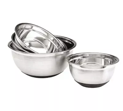 Crestware Mixing Bowl Rubber Base - 3 qt